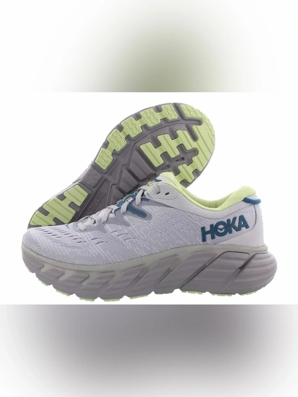 Hoka One One Gaviota 4 Men's Size 10.5 D Running Shoes Grey